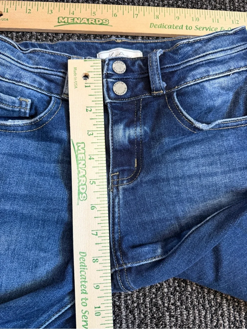 Kancan Girls - Mid-Rise Ankle Skinny Jean Size 14